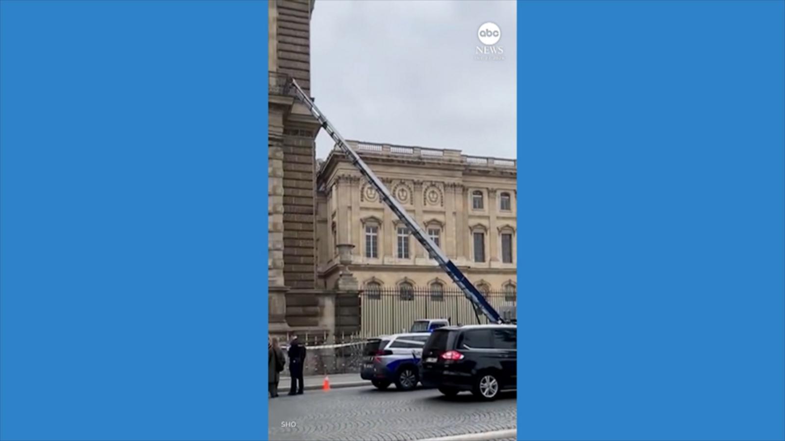 WATCH:  French police arrest 2 Louvre jewel heist suspects amid manhunt