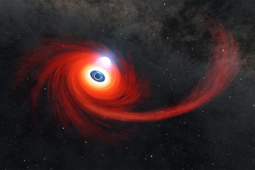 Astronomers Heard the 7-Hour Death Rattle of a Star Being Eaten Alive