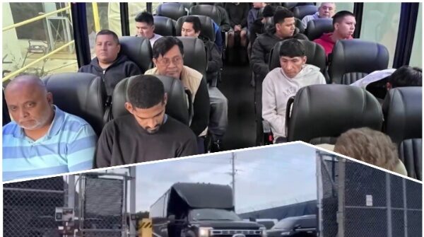ICE Buses 100 Illegal Aliens from Indiana to Texas for Deportation Processing