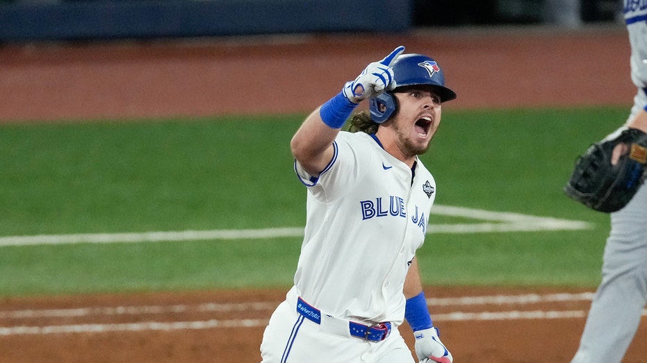 Blue Jays’ Game 1 hero Addison Barger spent night before World Series on teammate’s hotel room pullout