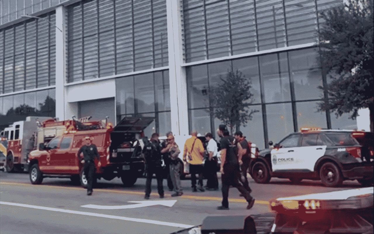 One hospitalized after suspected shooting at Austin public library, prompting massive police response
