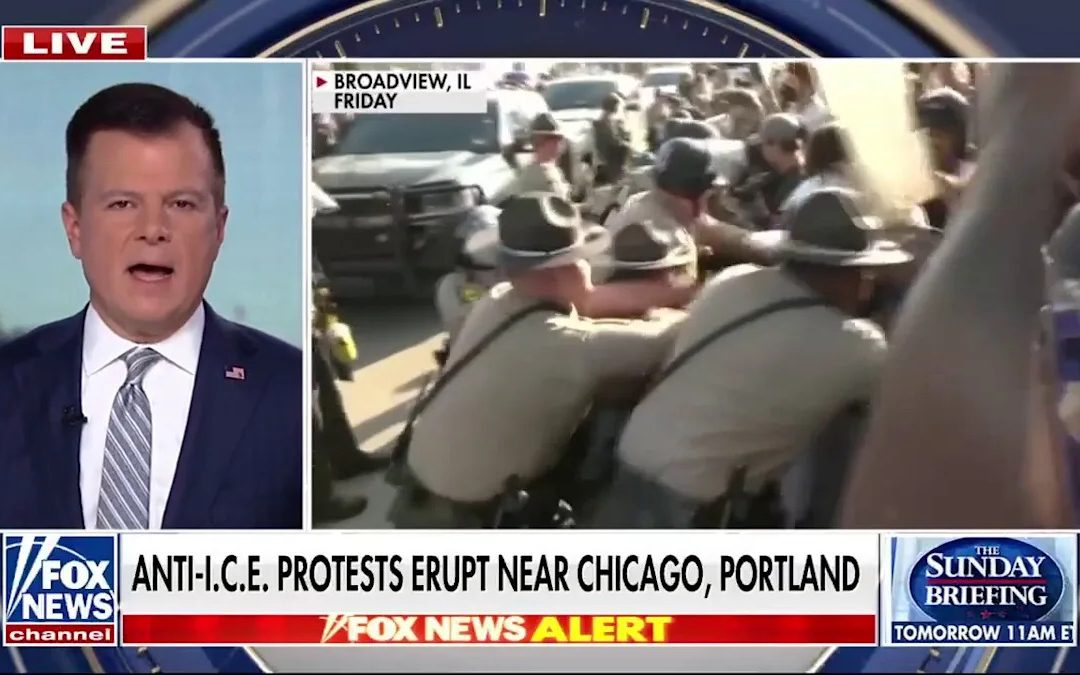 Anti-ICE protests turn violent in Portland and Chicago