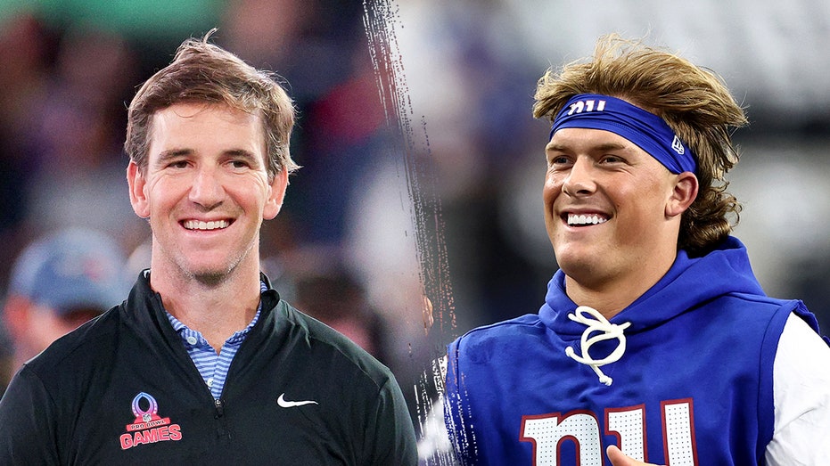 Eli Manning’s son snubs dad, dresses as Giants rookie QB Jaxson Dart for Halloween: ‘It hurts a little bit’