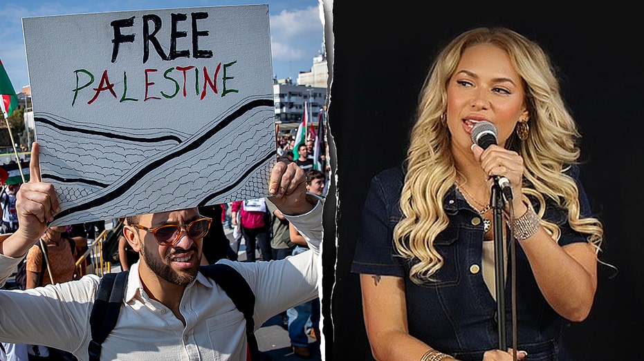 Ex-Pussycat Dolls singer Kaya Jones blasts ‘Free Palestine’ hypocrisy on Trump Middle East peace deal