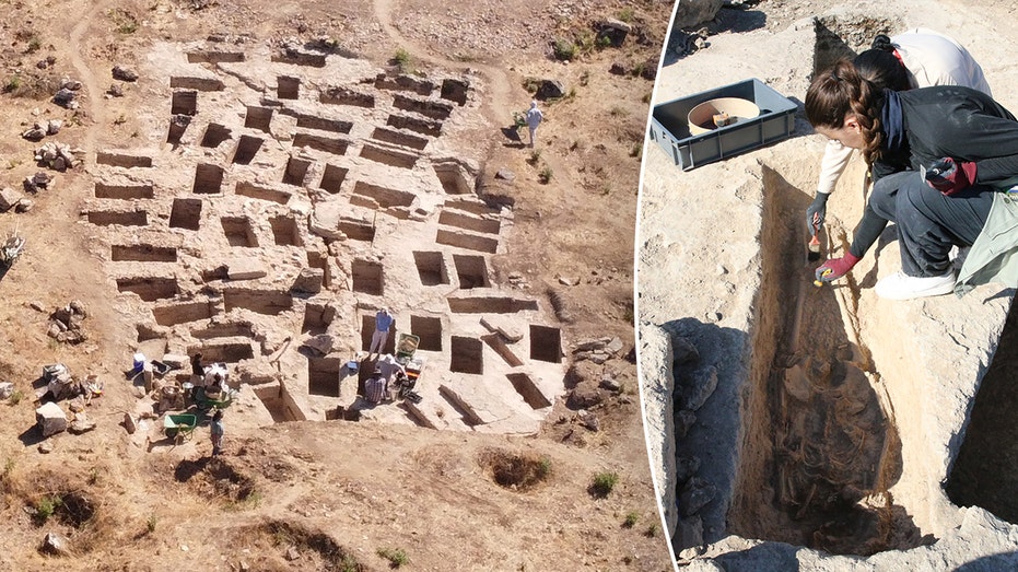Archaeologists uncover vast complex of ancient tombs in biblical city tied to St Paul’s letter
