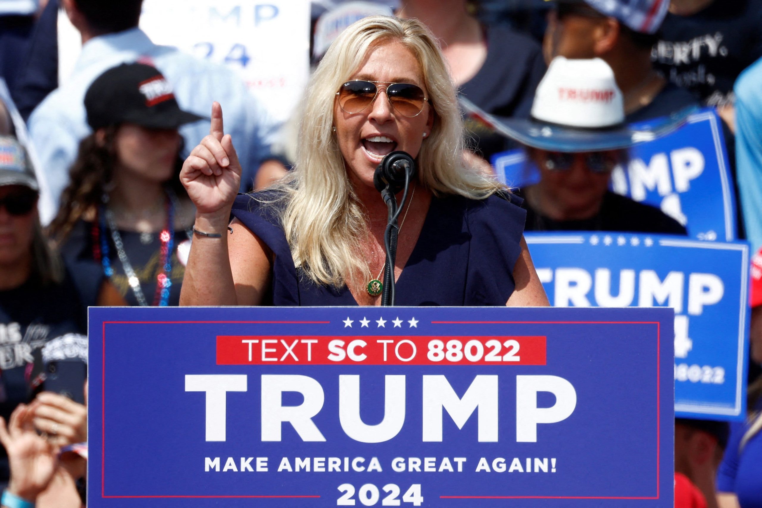 Trump on Marjorie Taylor Greene’s resignation: She ‘went BAD’