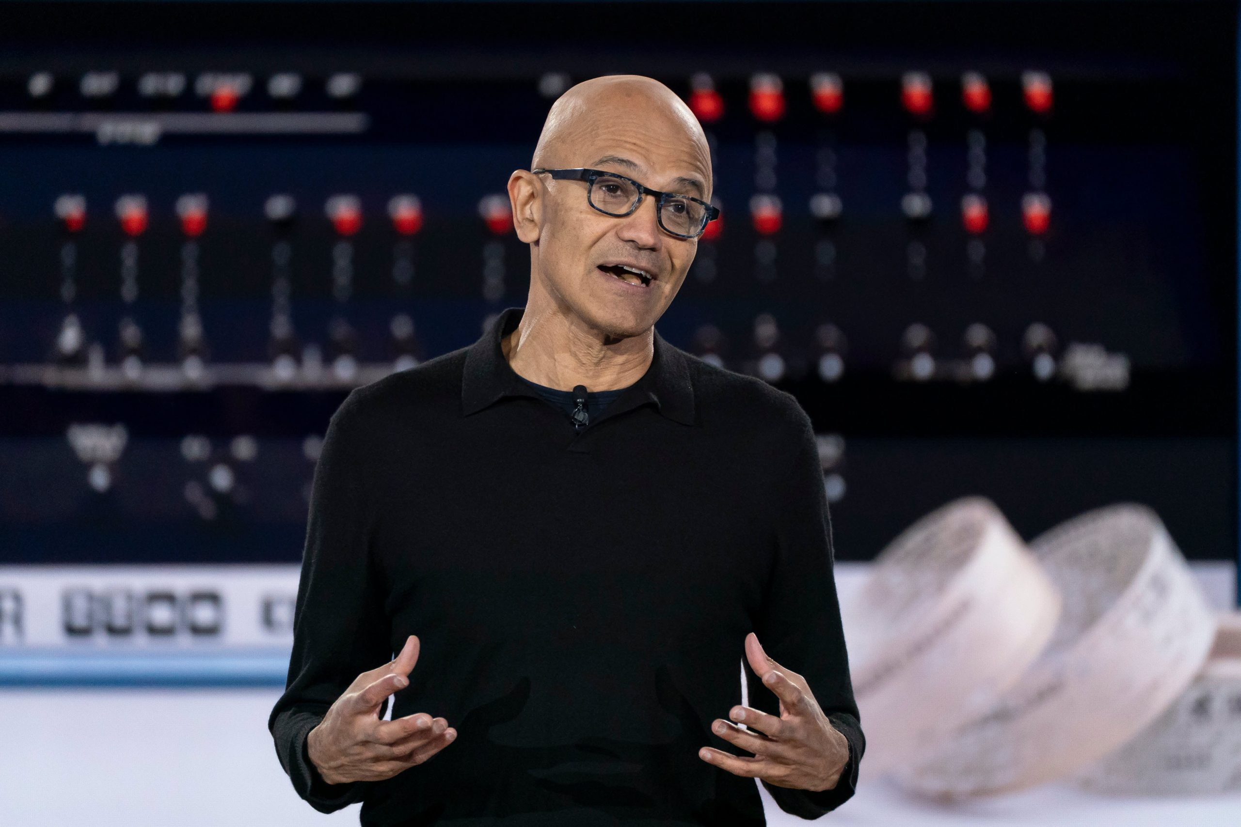 Microsoft plans to hire more but with ‘a lot more leverage’ thanks to AI, CEO Satya Nadella says