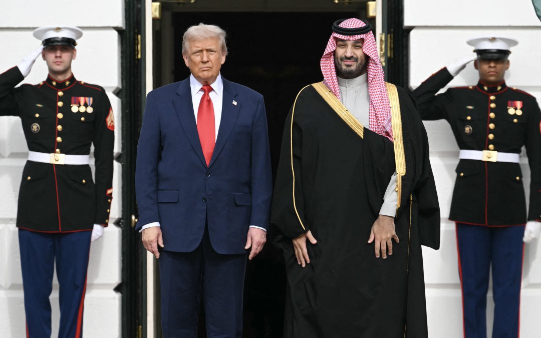 Trump, Saudi crown prince bin Salman brush off criticism of Khashoggi killing