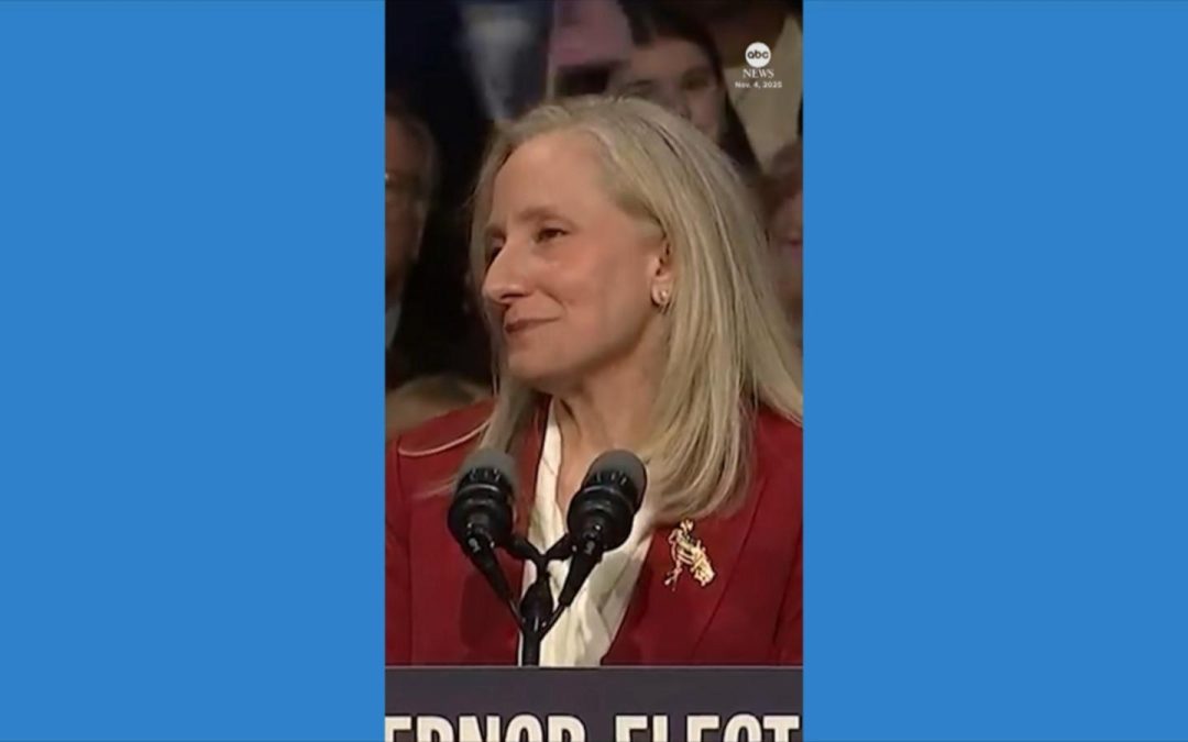 WATCH:  Abigail Spanberger delivers victory speech in Virginia