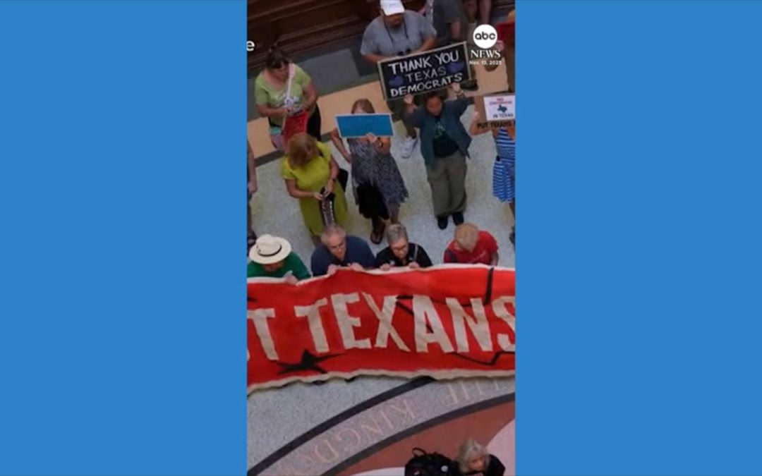WATCH:  Federal court blocks Texas from using new voting map