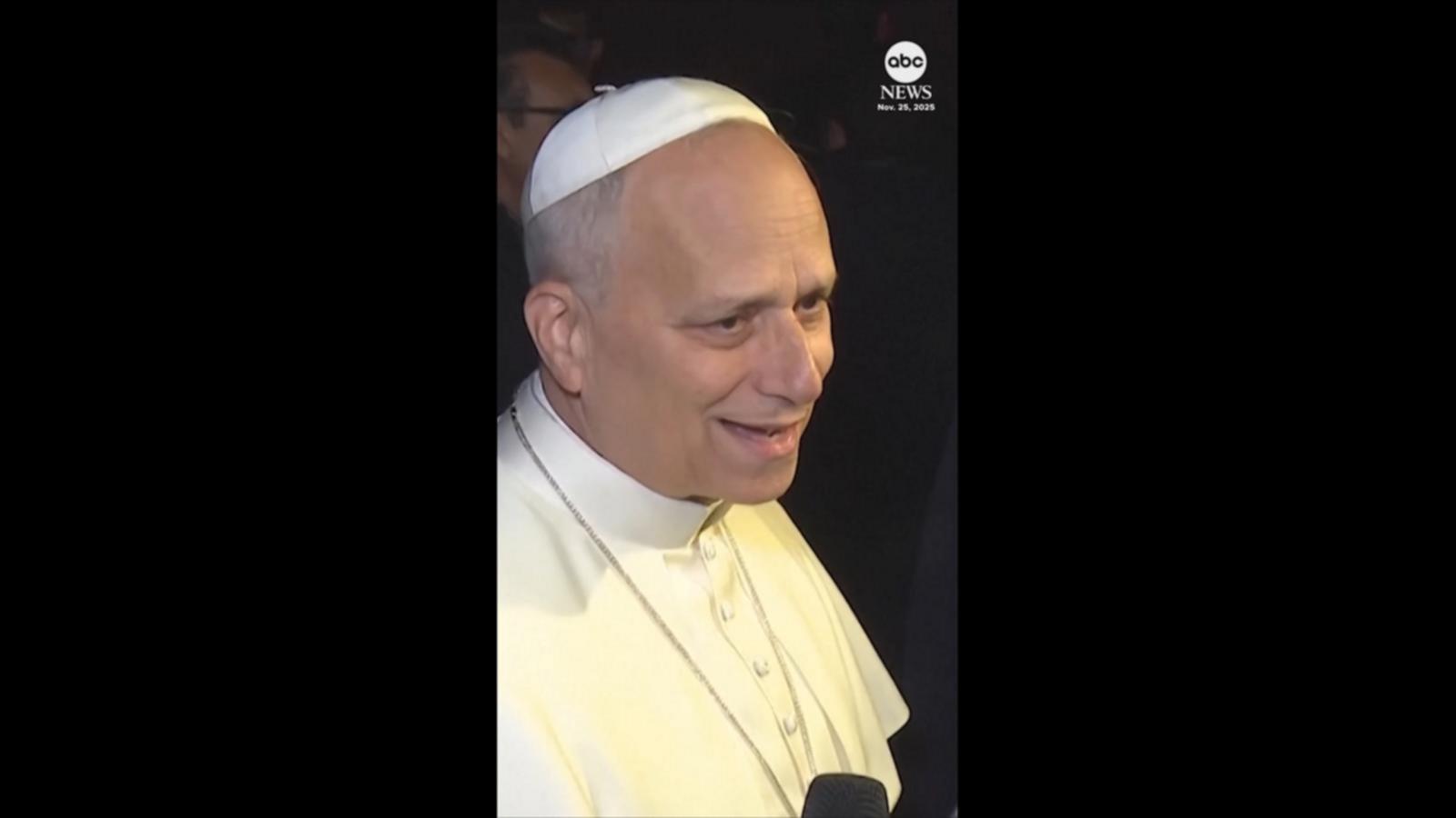 WATCH: Pope Leo encourages Americans to focus on gratitude this Thanksgiving