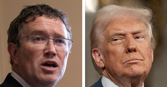 Trump Ramps Up Attacks on Massie: ‘His Wife Will Soon Find Out She’s Stuck with a LOSER’