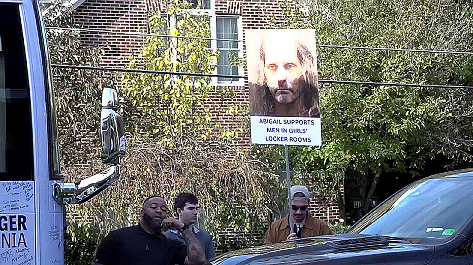 Protester trolls Spanberger with transgender pedophile’s mugshot as he’s due in nearby court