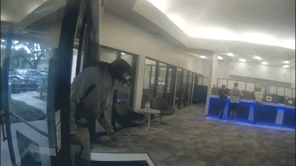 Serial bank robber caught after faking limp with cane in heist captured on video, police say