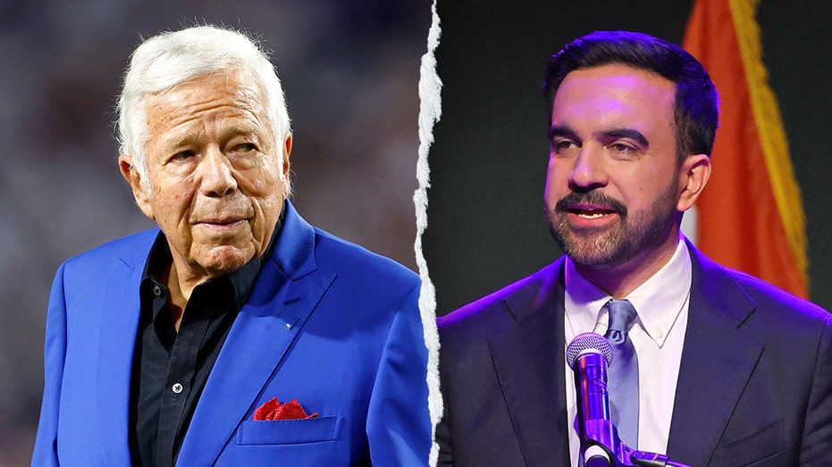 Patriots owner Robert Kraft calls Mamdani NYC election ‘sad’ and victory speech ‘divisive’