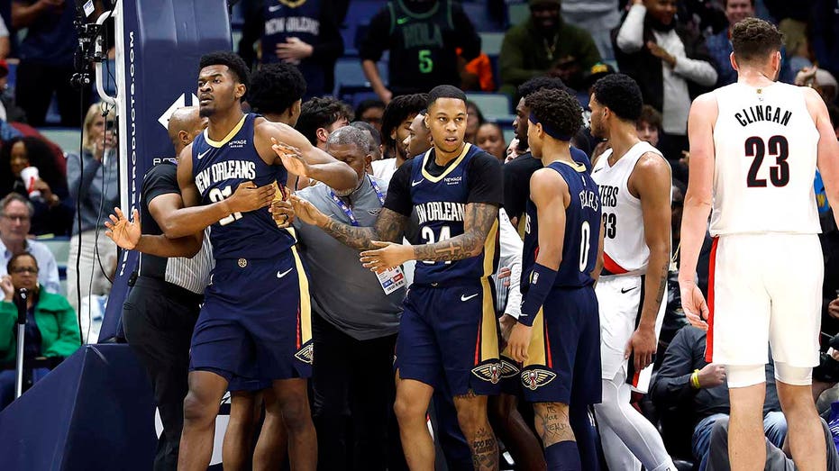 NBA players ejected after heated altercation under basket during Trail Blazers’ win over Pelicans