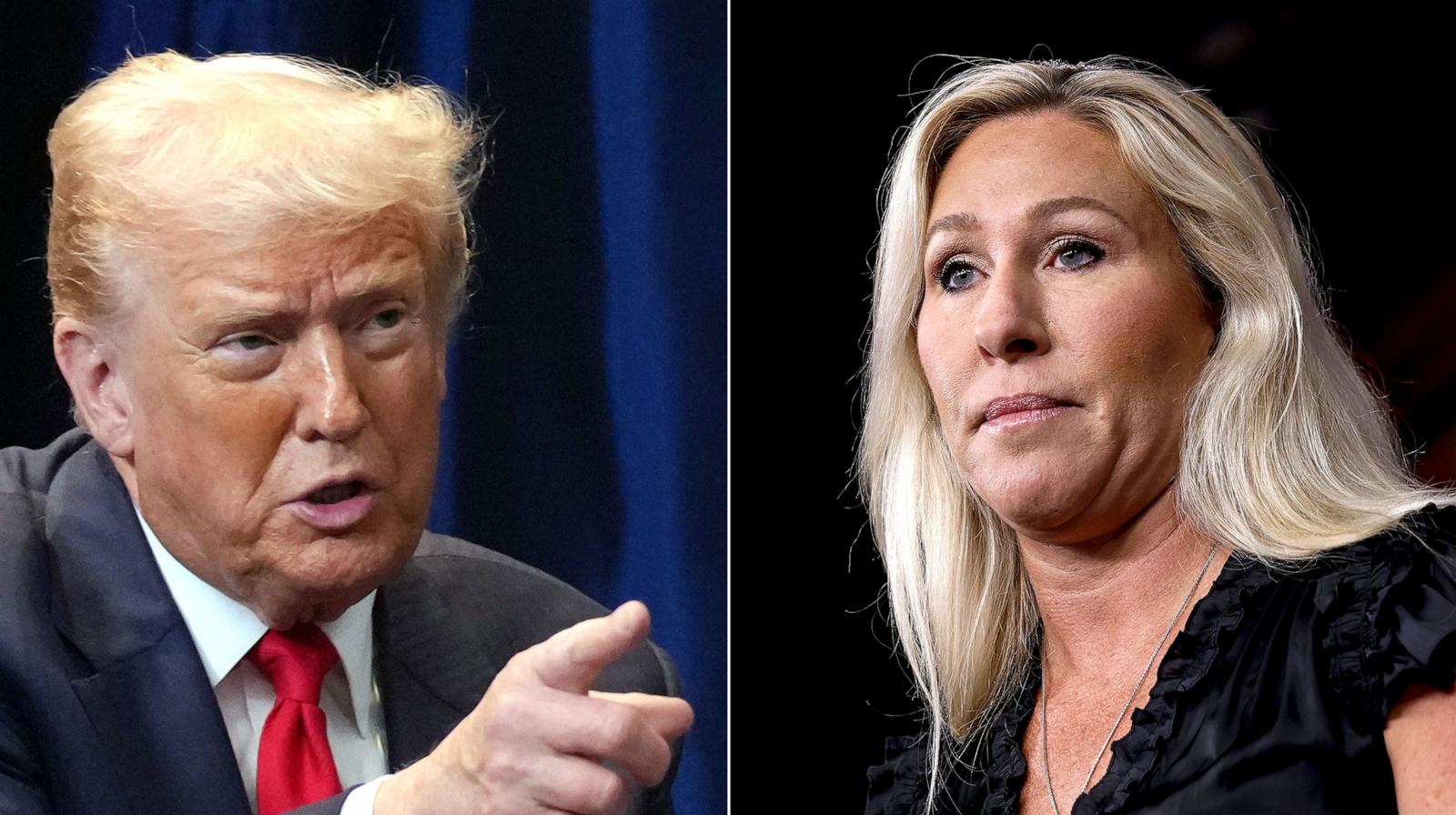 Trump, Marjorie Taylor Greene escalate feud over Epstein probe