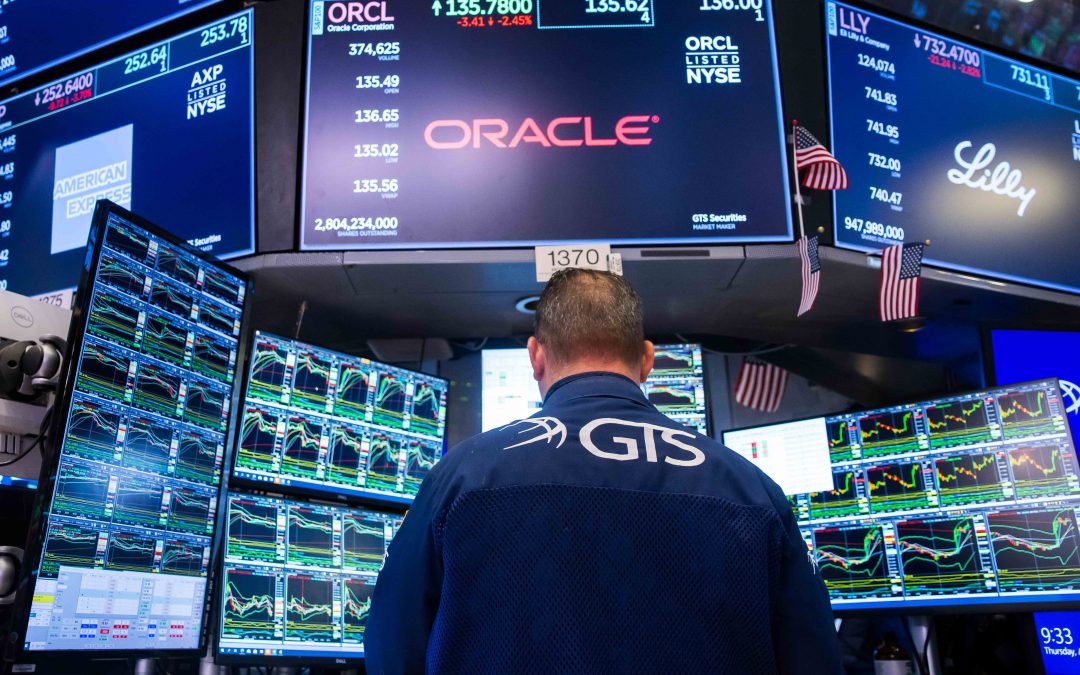 AI-led tech slide extends into third day as Oracle, Broadcom fall