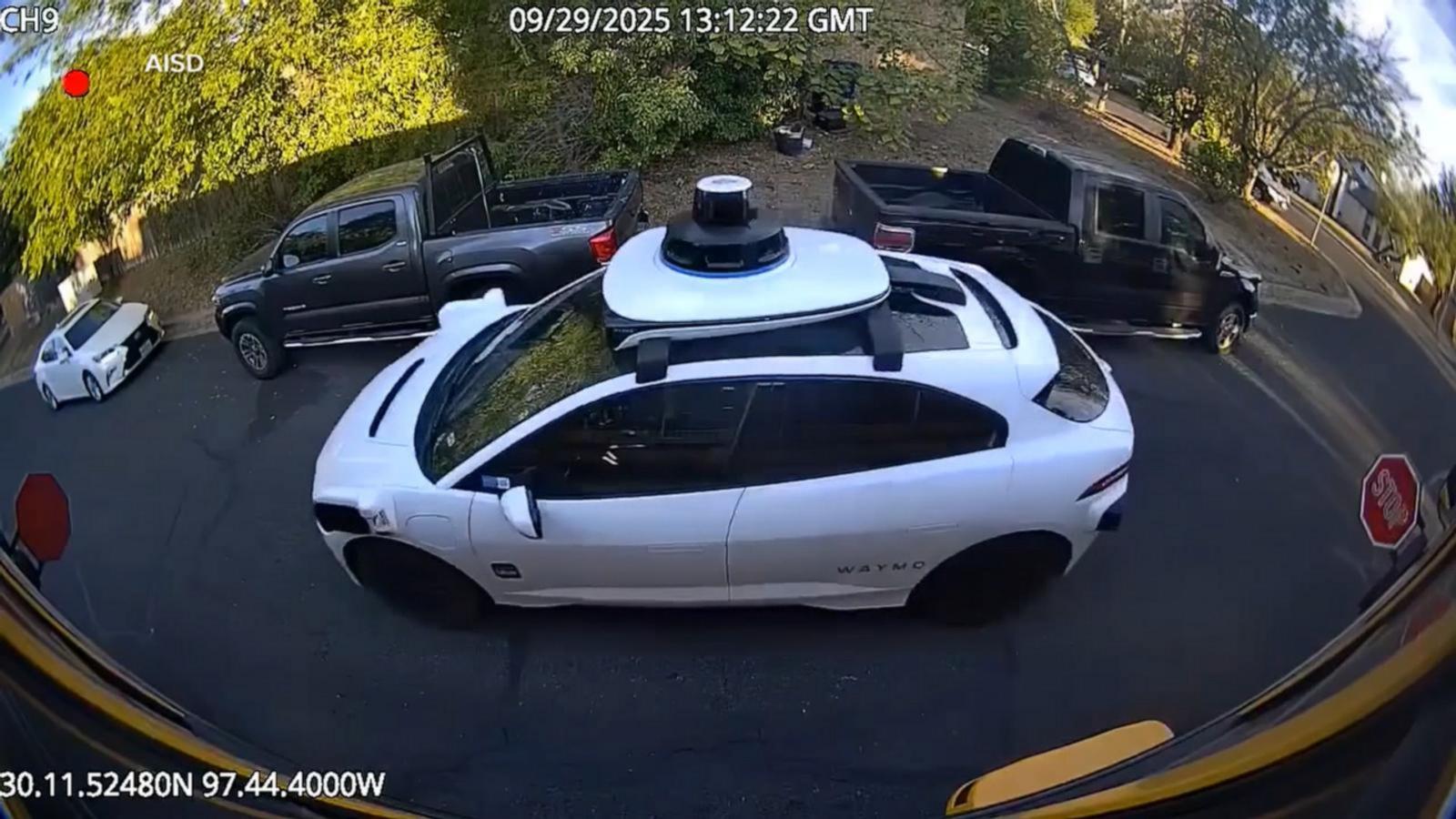 WATCH: Waymos caught on camera passing loading school buses in Texas