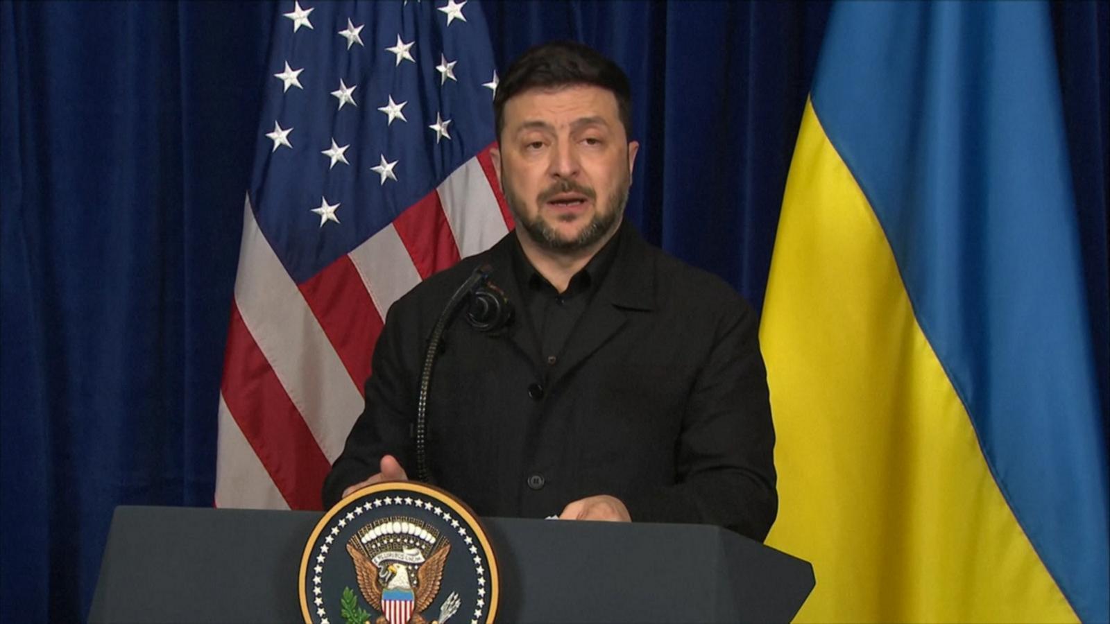 WATCH: Zelenskyy thanks Trump after peace talks at Mar-a-Lago