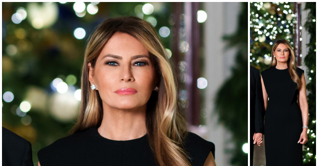 Fashion Notes: Melania Trump Dons Givenchy for White House Christmas Card