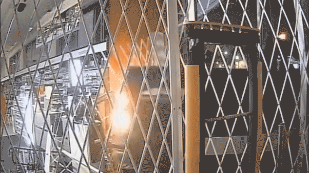 Suspected thieves caught on camera smashing Washington state storefront with truck in ATM heist attempt