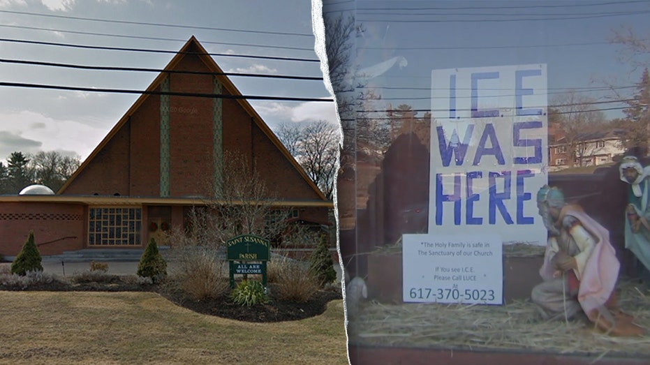 Church sparks controversy with empty Nativity scene and ICE enforcement message: ‘Politicizing Christmas’