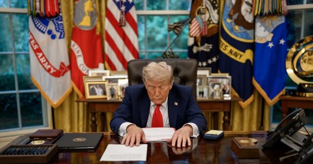 Watch Live: Donald Trump Holds a Signing Ceremony