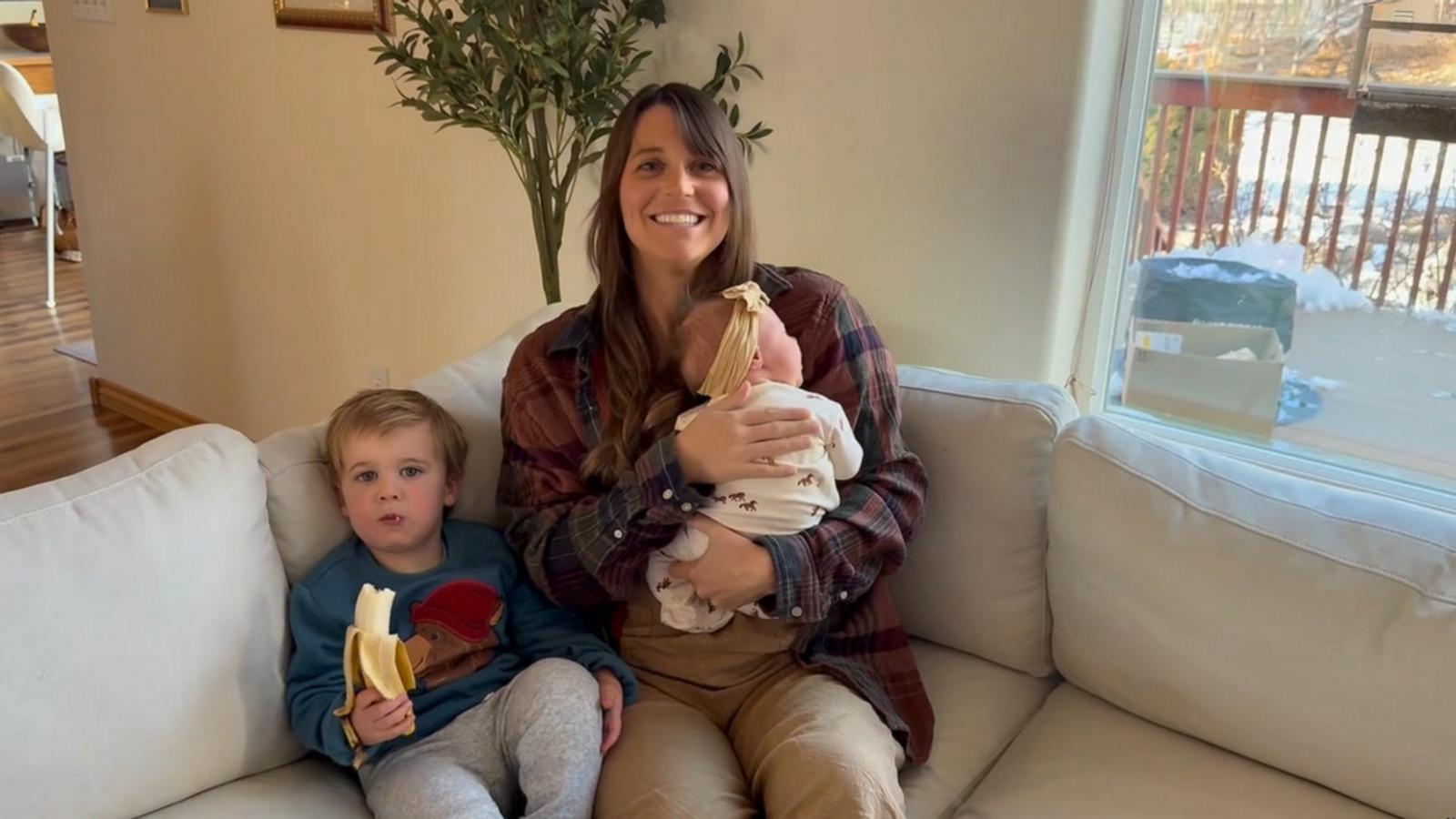 WATCH: David Muir shares heartwarming moment brother kisses newborn sister for first time