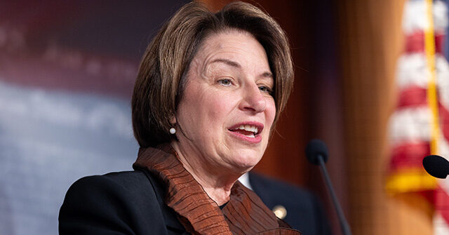 Corrupt Amy Klobuchar Mulls Campaign to Replace Walz as Governor of Minnesota