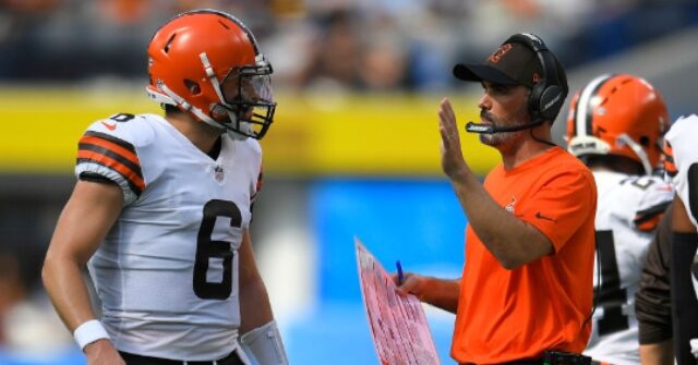 Baker Mayfield Issues Fiery Response at Reporter, Kevin Stefanski Over ‘Dumpster Fire’ Label: “Can’t wait to see you twice a year, Coach.”