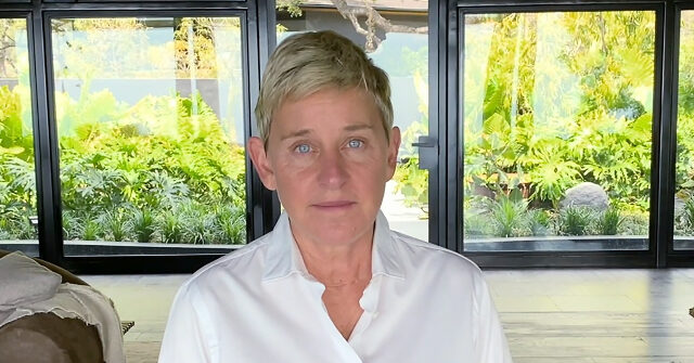 Ellen DeGeneres ‘Proud’ of Anti-ICE Agitators in Minneapolis: ‘Sorry for Anyone Hurt Just for Protesting’