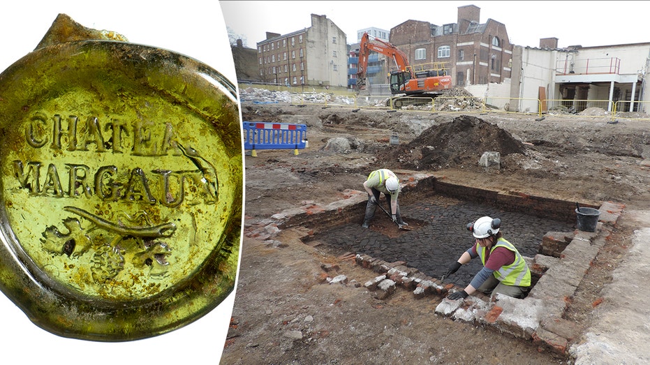 Stunning remnant from Thomas Jefferson’s favorite wine, plus Victorian children’s scribbles found in dig