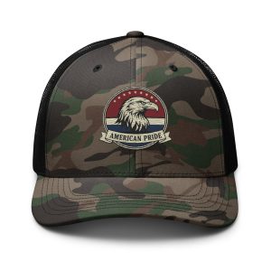 American Pride Camo Freedom Trucker Hat