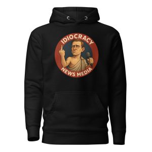 Idiocracy News Media – Premium Unisex Logo Hoodie