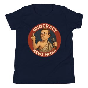 Idiocracy News Media – Youth Logo T-Shirt